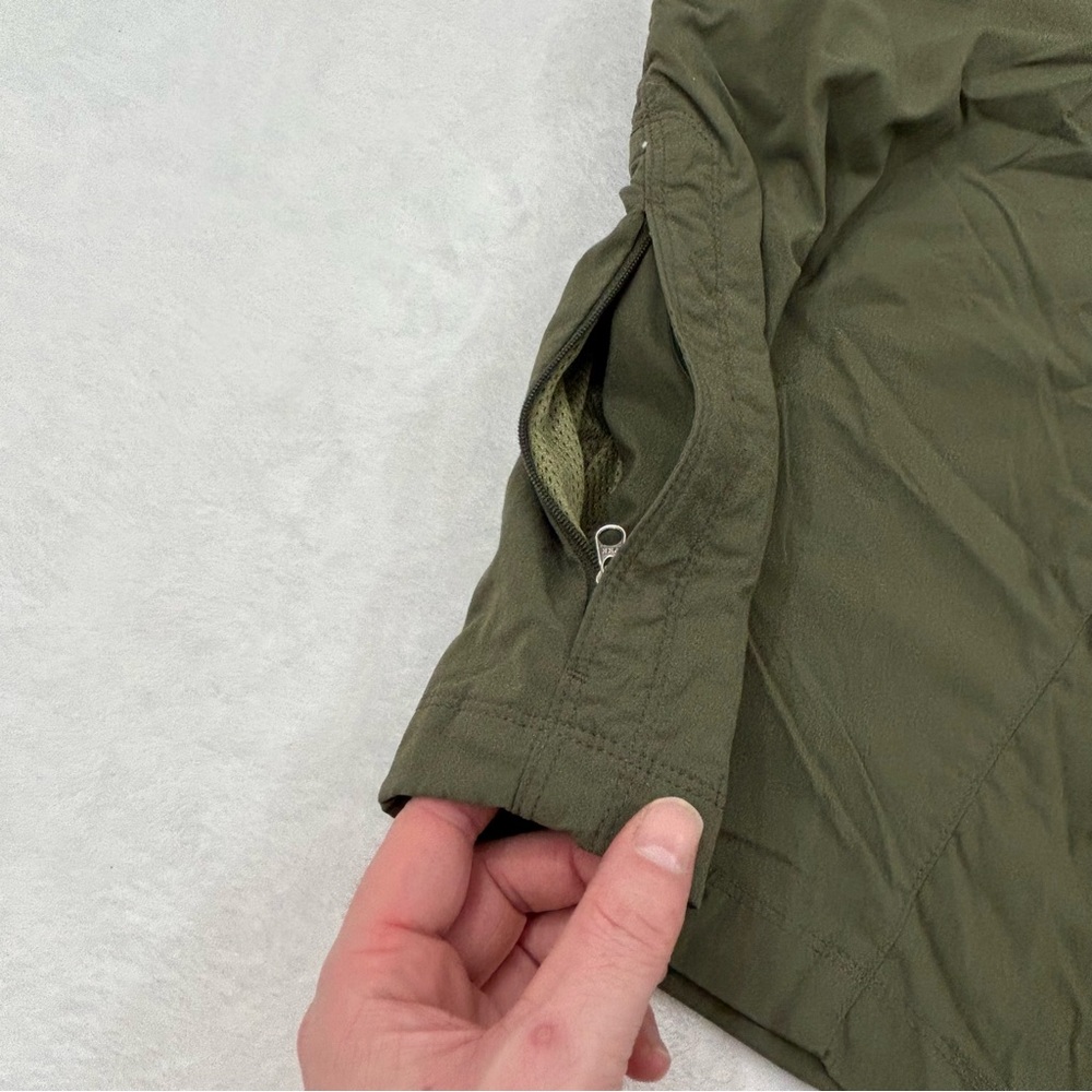 Royal Robbins Olive Green Nylon Stretch Outdoor Hiking Shorts Men’s Size 32w 10L - Picture 3 of 7